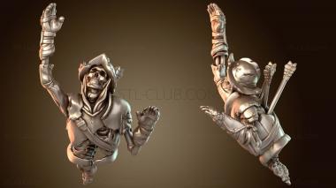 3D модель Уровень Скелет Рыцарь Нейтральный (STL)