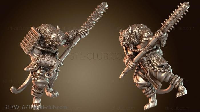 Military Атака самураев из племени тигров