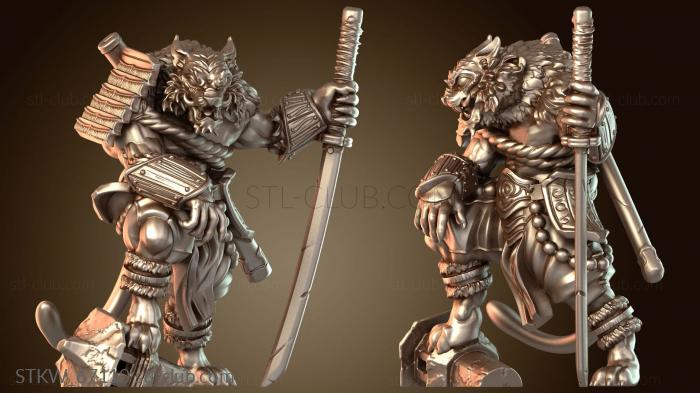 Military Тигровый народный самурайский стремительный