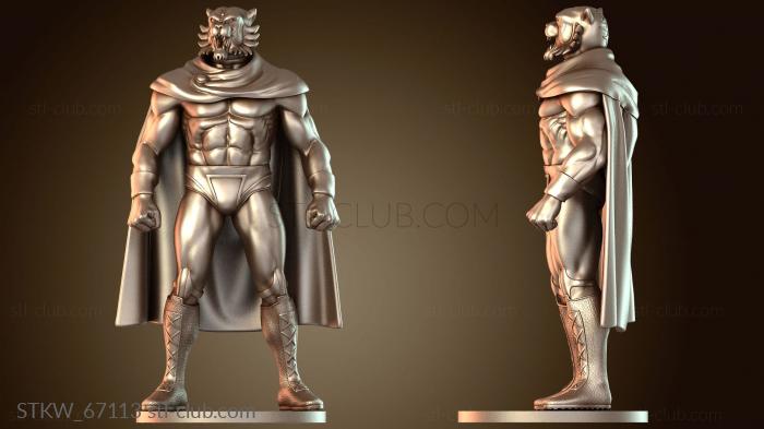 Military Маска тигра