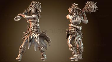 3D модель Тина Амазонка (STL)