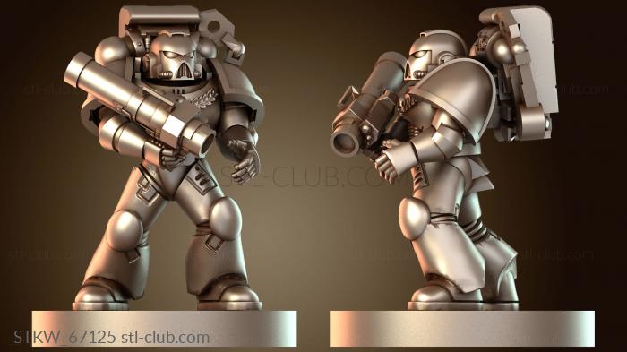 Military Маленький Ракетный Парень Загружается