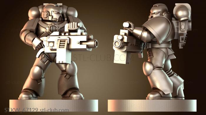 Military Маленький солдатик-пистолет