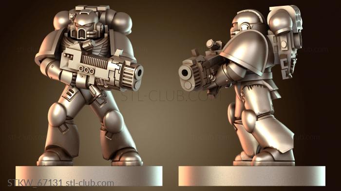 Плазменный пистолет крошечного солдата