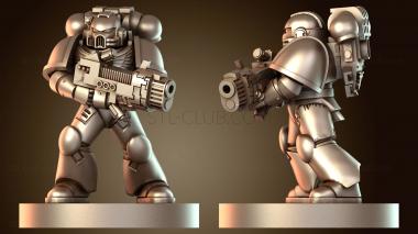 3D модель Плазменный пистолет крошечного солдата (STL)