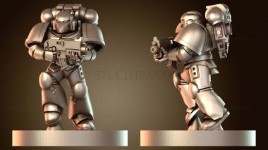 3D модель Подготовленный маленький солдат (STL)