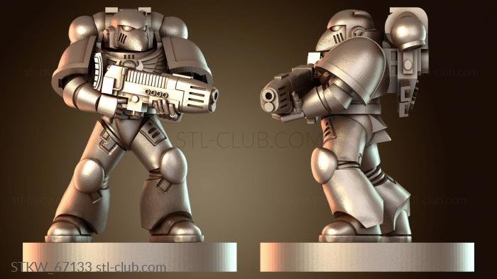 Маленький солдатик, маленький энергетический пистолет