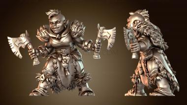 3D модель Приключения Титанов Полурослик А (STL)