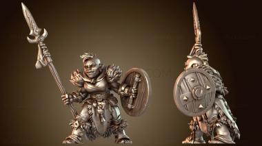 3D модель Приключения Титанов Полурослик Б (STL)