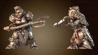 3D модель Titans Adventure Halfling C (STL)