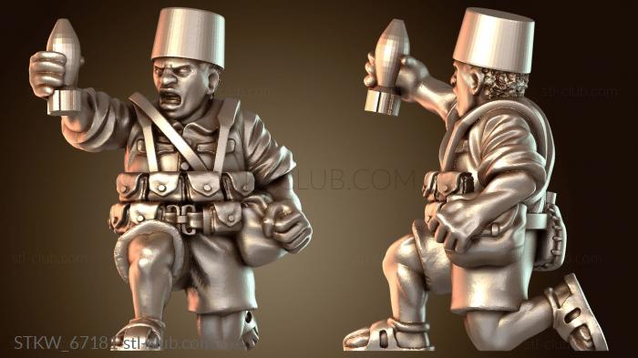 Military В ад WW Африка Сенегальский стрелок