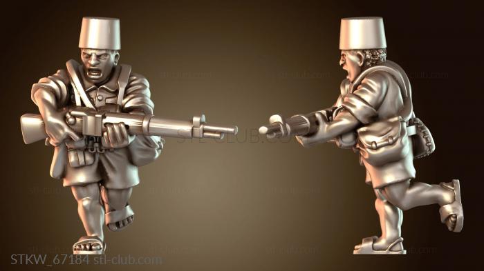 Military В ад, в Африку, в Сенегальский стрелок-ветеран