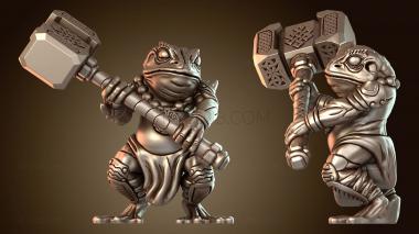 3D модель Жаб-драчун (STL)