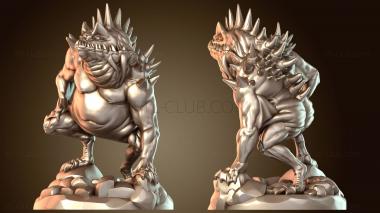 3D модель Жабий демон Хезроу (STL)