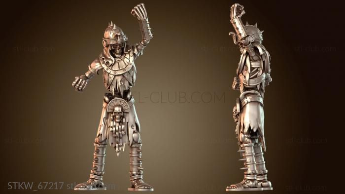 Military Расхитители гробниц: свирепые скелеты