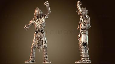 3D модель Расхитители гробниц: свирепые скелеты (STL)