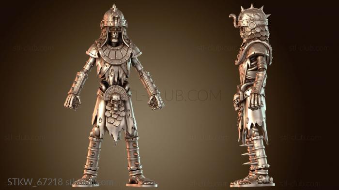 Military Скелет-доблестный расхититель гробниц