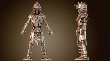 3D модель Скелет-доблестный расхититель гробниц (STL)