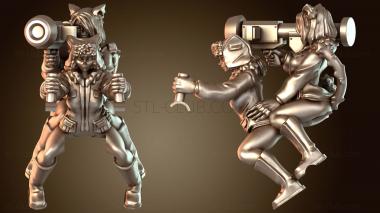 3D модель Пара ракет HK для Tomcat Scout Strider (STL)