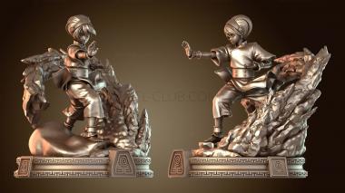 3D модель Тоф из «Аватара: Легенда об Аанге» (STL)