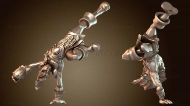 3D модель Torchlight Julio Catcher Непреклонный оруженосец (STL)