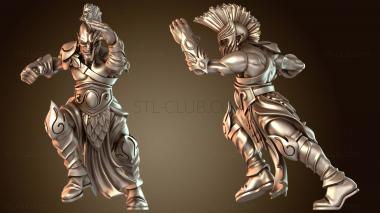 3D модель Torchlight Julio Line Несгибаемый воин (STL)