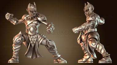 3D модель Метатель факелов Хулио (STL)