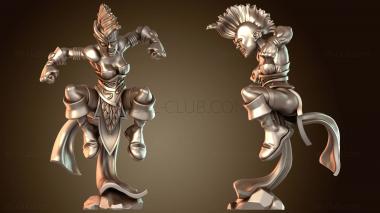 3D модель Torchlight Julio Wardancer Несокрушимый Быстрый Клинок (STL)