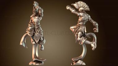 3D модель Torchlight Julio Wardancer Неумолимое рвение (STL)