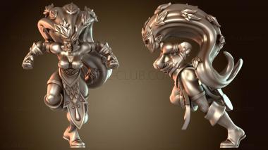 3D модель Факел Хулио Wardancer Непреклонный шторм (STL)