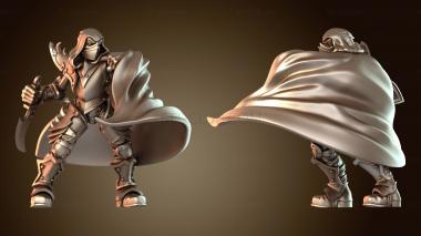 3D модель Свет Факела Джунио Асесино Непреклонная Тень (STL)