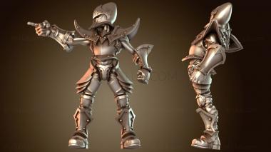 3D модель Шлем линейного игрока Torchlight Junio Unshaken Sanguine (STL)