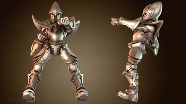 3D модель Шлем линейного игрока Torchlight Junio, непреклонный защитник (STL)