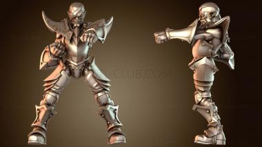 3D модель Шлем линейного игрока Torchlight Junio Unseen Juggernaut (STL)