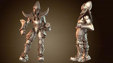 3D модель Шлем линейного игрока Torchlight Junio Unflinching Lancer (STL)
