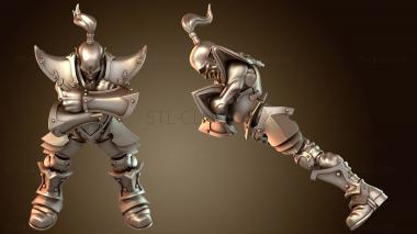 3D модель Шлем линейного игрока Torchlight Junio Unbending Tactician (STL)