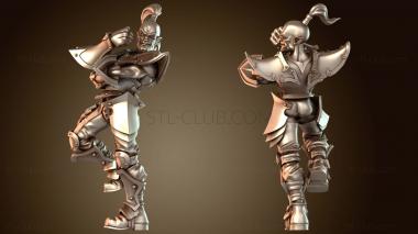 3D модель Шлем линейного игрока Torchlight Junio Unrelenting Xiphos (STL)