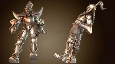 3D модель Шлем линейного форварда Torchlight Junio Unbound Sentinel (STL)