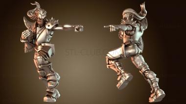 3D модель Torchlight Junio Runner Непреклонный нападающий (STL)