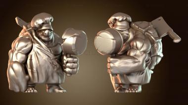 3D модель Тортл Авантюрист (STL)