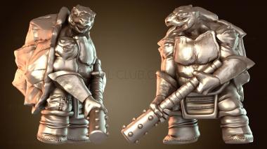 3D модель Тортл Варвар Кобалласа (STL)