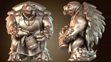 3D модель Тортл Бармен Тавернлесс (STL)