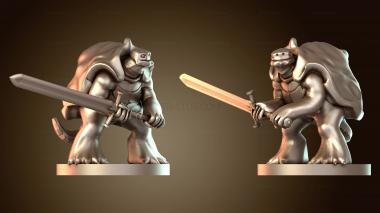 3D модель Тортл Великий Боец Оружия (STL)