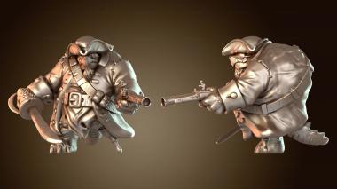 3D модель Пират Тортл (STL)