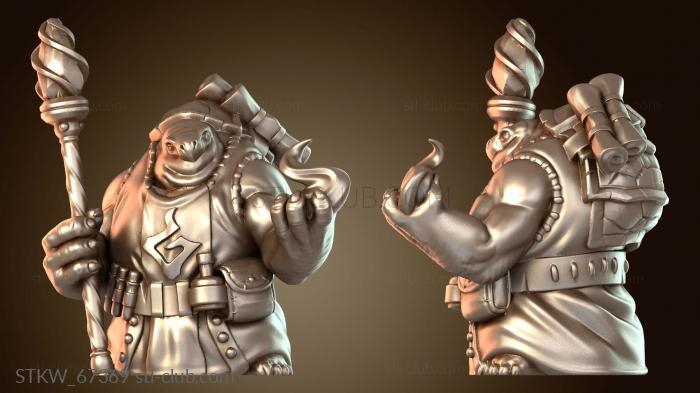 Military Тортл-волшебник, наделенный силой