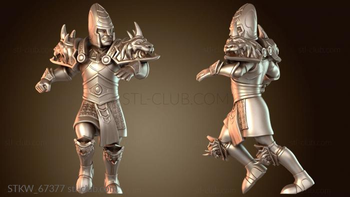 Military Touch Elf Blitzer Fantasy Football Brutal