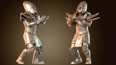 3D модель Фэнтези-футбол Touch Elf Line (STL)