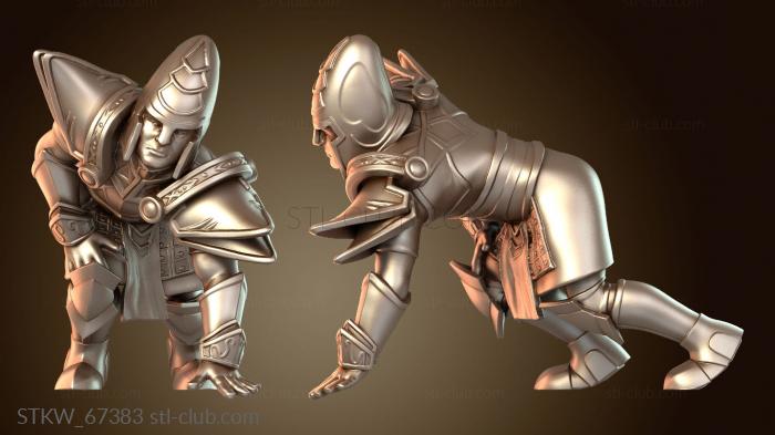 Military Touch Elf Line Fantasy Football Valiant