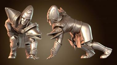 3D модель Touch Elf Line Fantasy Football Valiant (STL)