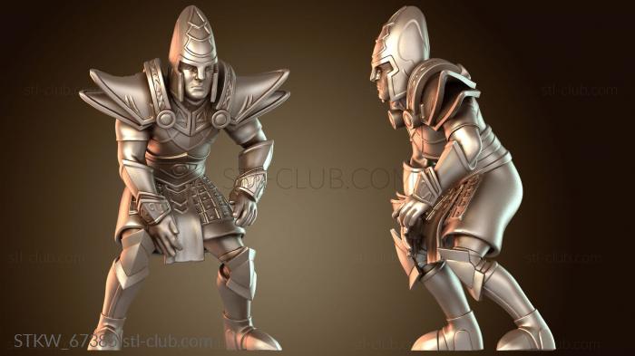 Military Touch Elf Line Fantasy Football Keen